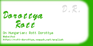 dorottya rott business card